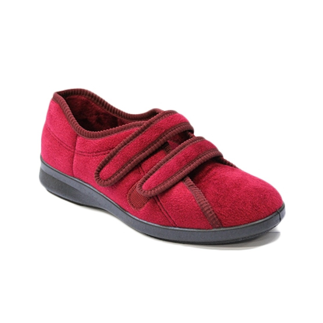 EUNICE 2 TWO STRAP HOUSE SHOE 2V Comfort Fit