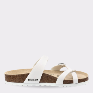 BIRKENSTOCK MAYARI WHITE BIRKO FLOR REGULAR