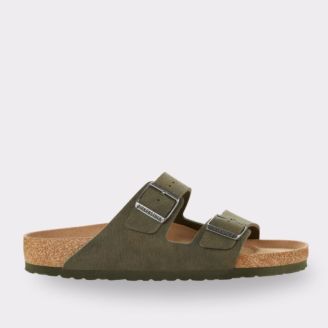 BIRKENSTOCK ARIZONA VEGAN DESERT DUST THYME BIRKIBUC REGULAR