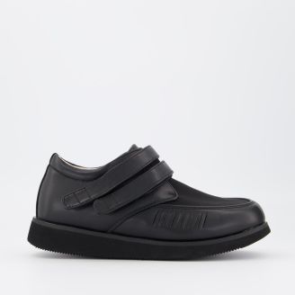 APIS MENS DUAL-DEPTH 4E-WIDTH LEATHER/LYCRA SHOE
