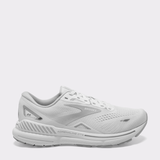 BROOKS WOMENS ADRENALINE GTS 23 D-WIDTH WHITE
