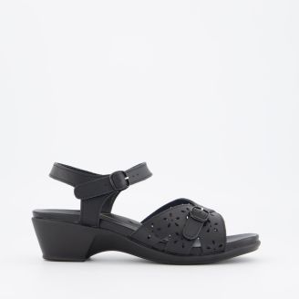 HOMYPED WOMENS US SANDAL BLACK