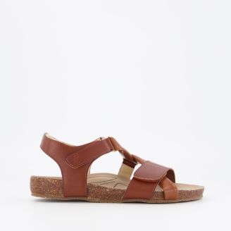HOMYPED WOMENS RIVER SANDAL COGNAC