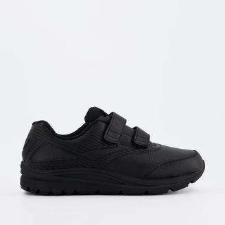 BROOKS MENS ADDICTION WALKER 2 2E-WIDTH MAX SUPPORT VELCRO BLACK