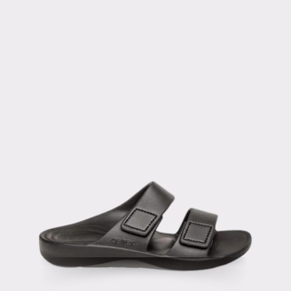 AETREX MENS MILOS SANDALS BLACK