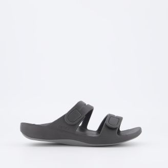 AETREX WOMENS JANEY SPORT SLIDE BLACK