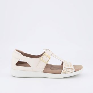 HOMYPED WOMENS ERIN T BAR IVORY