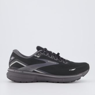 BROOKS MENS GHOST 15 GORETEX D-WIDTH BLACK GREY