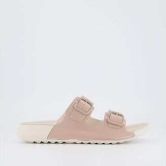 ECCO WOMENS COZMO NUDE TOFFEE SANDALS