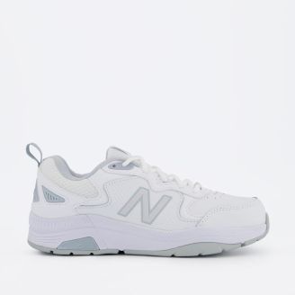NEW BALANCE WOMENS WX857 WHITE WALKING SHOES