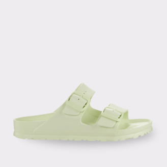 BIRKENSTOCK UNISEX ARIZONA EVA FADED LIME NARROW