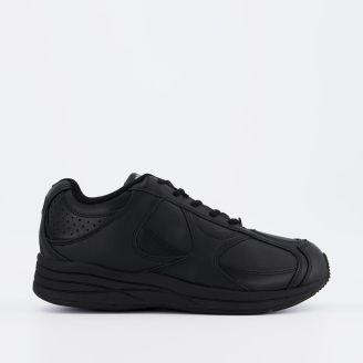 DREW MEN'S SURGE LACE 4E-WIDTH BLACK WALKING SHOES