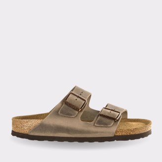BIRKENSTOCK ARIZONA OILED LEATHER TABACCO BROWN UNISEX REGULAR