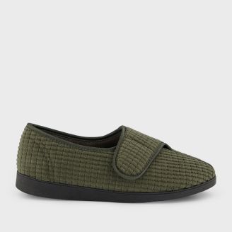 HOMYPED WOMENS BETSY OLIVE GREEEN SLIPPER
