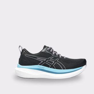 ASICS WOMENS GLIDERIDE MAX B BLACK/CARRIER GREY