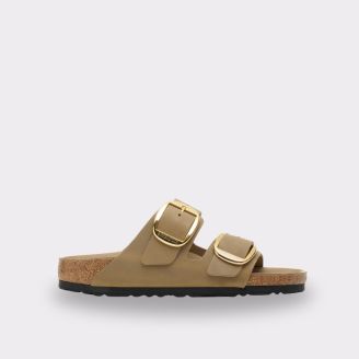 BIRKENSTOCK ARIZONA TABACCO BIG BUCKLE OILED LEATHER REGULAR
