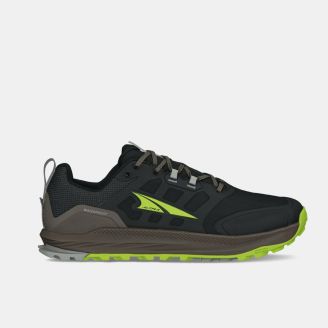 ALTRA MENS LONE PEAK 9 WATERPROOF LOW LIME/BLACK