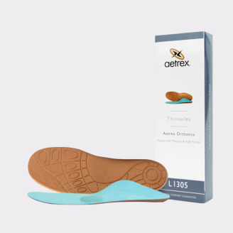 AETREX UNISEX THINSOLES ORTHOTICS W/ METATARSAL SUPPORT