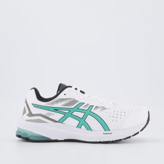 ASICS MEN'S GT-1000 LE 2 2E-WIDTH WHITE GREEN