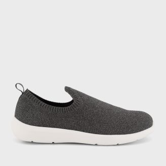 HOMYPED MENS STEVE SLIP ON DARK GREY