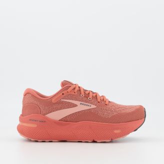BROOKS WOMENS GHOST MAX B-WIDTH ROSE