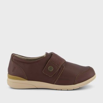 HOMYPED WOMENS MAYA DEEP OX BROWN